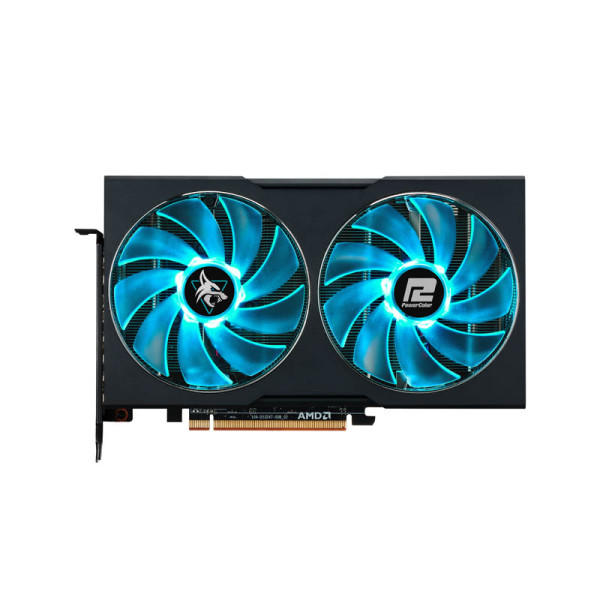 PowerColor AMD Radeon RX 7600 OC Hell Hound 8GB GDDR6 Cartes graphiques Powercolor, Ultra Pc Gamer Maroc