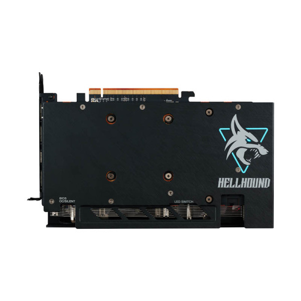 PowerColor AMD Radeon RX 7600 OC Hell Hound 8GB GDDR6 Cartes graphiques Powercolor, Ultra Pc Gamer Maroc