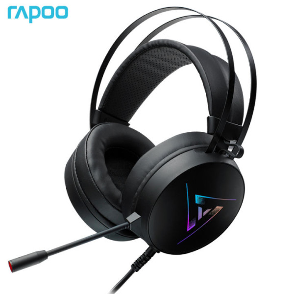 Rapoo VH350 RGB Casques Rapoo, Ultra Pc Gamer Maroc