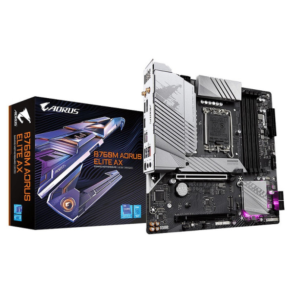 Gigabyte B760M AORUS ELITE AX Cartes mères Gigabyte, Ultra Pc Gamer Maroc