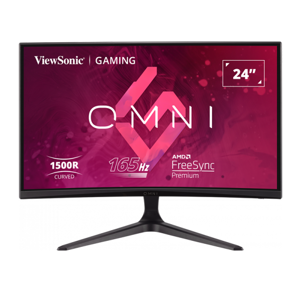 ViewSonic OMNI VX2418C 24" 165Hz Moniteurs Viewsonic, Ultra Pc Gamer Maroc