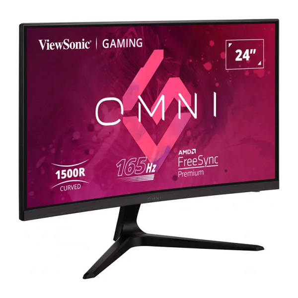 ViewSonic OMNI VX2418C 24" 165Hz Moniteurs Viewsonic, Ultra Pc Gamer Maroc