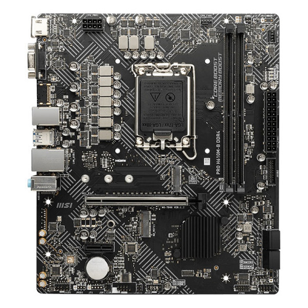 MSI PRO H610M-B DDR4 Socket 1700 MSI, Ultra Pc Gamer Maroc