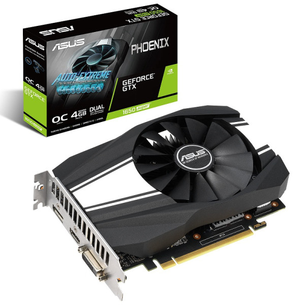 ASUS GeForce GTX 1650 SUPER Phoenix OC 4GB GDDR6 Cartes graphiques ASUS, Ultra Pc Gamer Maroc