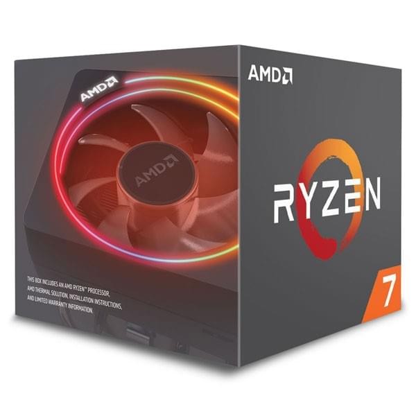 AMD Ryzen 7 2700X Wraith Prism Edition (3.7 GHz) Processeurs AMD, Ultra Pc Gamer Maroc