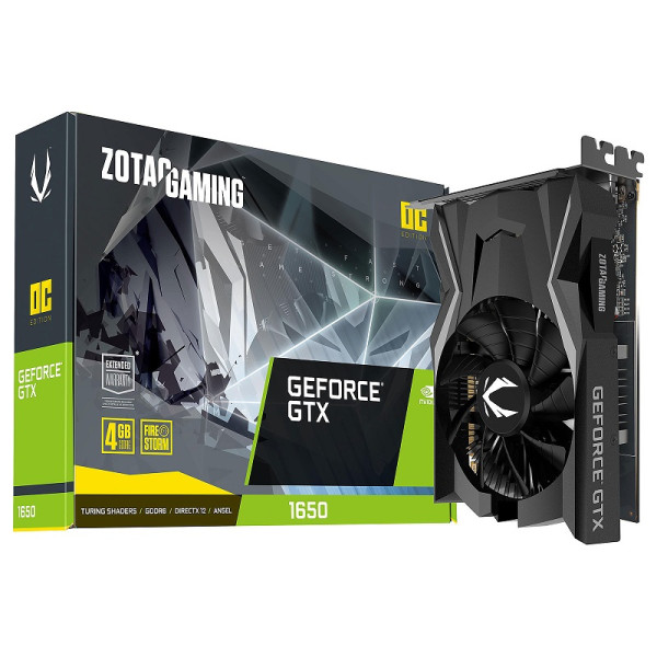 ZOTAC GeForce GTX 1650 OC 4GB GDDR6 Cartes graphiques Zotac, Ultra Pc Gamer Maroc