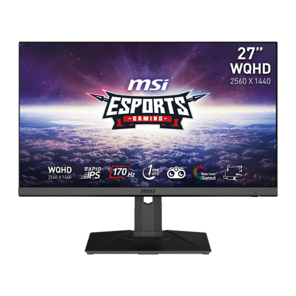 MSI Optix G272QPF 27" 170 Hz 2K Moniteurs MSI, Ultra Pc Gamer Maroc
