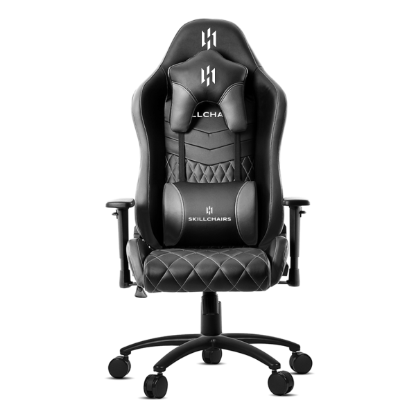 SKILLCHAIRS Flame Series Black/Black Chaise gamer SKILLCHAIRS, Ultra Pc Gamer Maroc