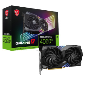 MSI GeForce RTX 4060 Ti GAMING X 16GB GDDR6 Cartes graphiques MSI, Ultra Pc Gamer Maroc