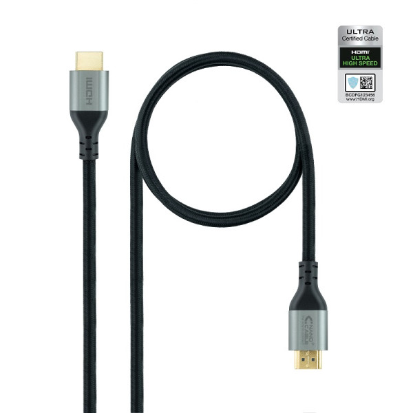 Nanocable Câble HDMI 2.1 8K 2m Câbles Nanocable, Ultra Pc Gamer Maroc