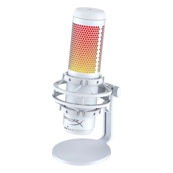 HyperX Quadcast S RGB Blanc Microphones HyperX, Ultra Pc Gamer Maroc