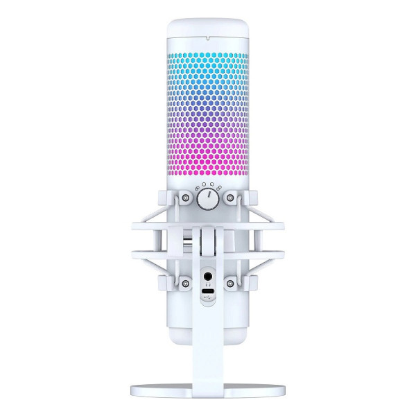 HyperX Quadcast S RGB Blanc Microphones HyperX, Ultra Pc Gamer Maroc