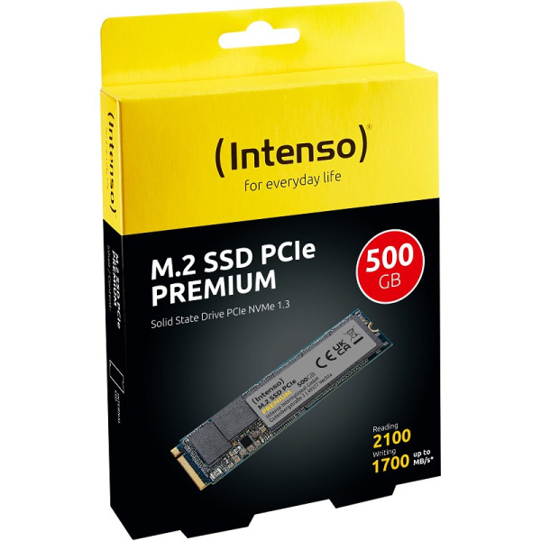 Intenso Premium 500GB M.2 NVMe Disques SSD Intenso, Ultra Pc Gamer Maroc