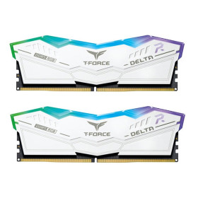 Team Group Delta RGB White 32Go (2 x 16Go) DDR5 6000 MHz CL38 Mémoire vive DDR5 Team Group, Ultra Pc Gamer Maroc