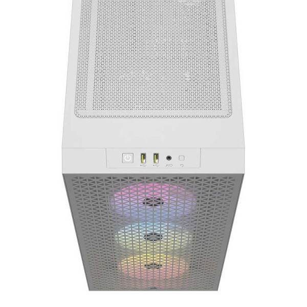 Corsair 3000D RGB Airflow (Blanc) Boitiers PC Corsair, Ultra Pc Gamer Maroc