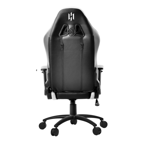 SKILLCHAIRS Flame Series Black/White Chaise gamer SKILLCHAIRS, Ultra Pc Gamer Maroc