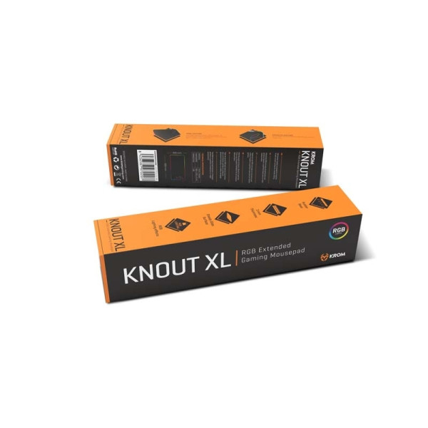 Krom Knout XL RGB Tapis de souris Cooler Master, Ultra Pc Gamer Maroc