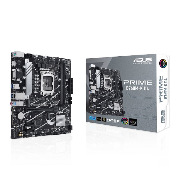 ASUS PRIME B760M-K D4 Cartes mères ASUS, Ultra Pc Gamer Maroc