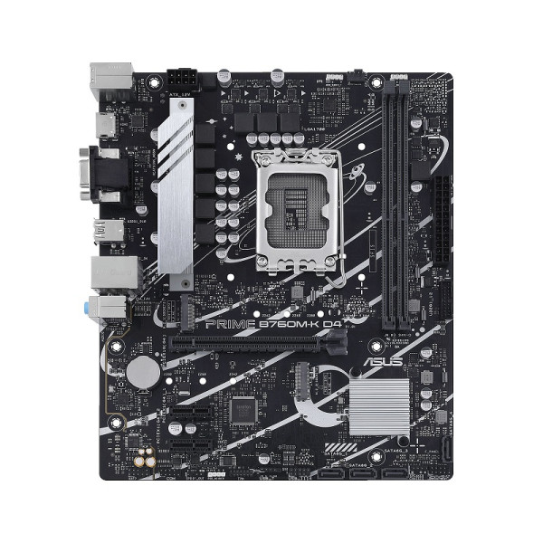 ASUS PRIME B760M-K D4 Cartes mères ASUS, Ultra Pc Gamer Maroc