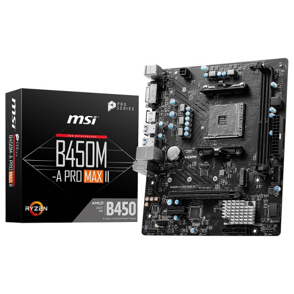 MSI B450M-A PRO MAX II Cartes mères MSI, Ultra Pc Gamer Maroc