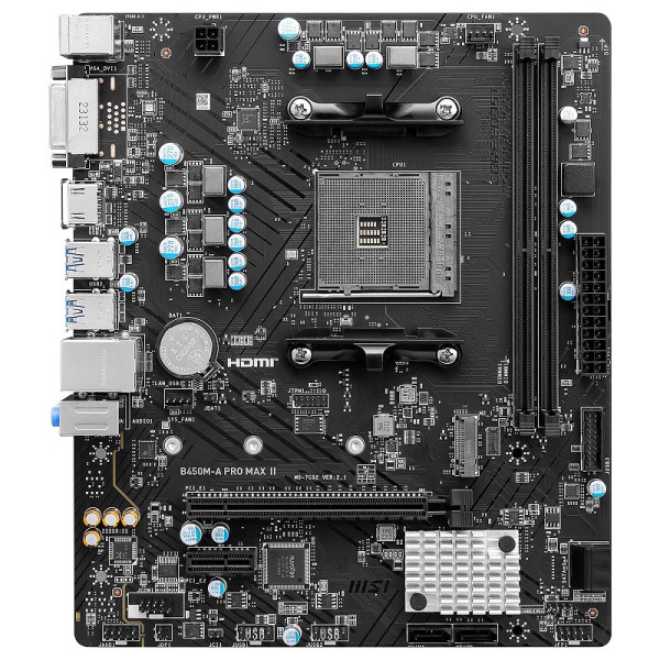 MSI B450M-A PRO MAX II Cartes mères MSI, Ultra Pc Gamer Maroc