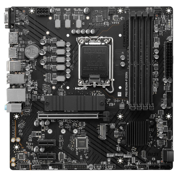 MSI PRO B760M-P DDR4 Cartes mères MSI, Ultra Pc Gamer Maroc