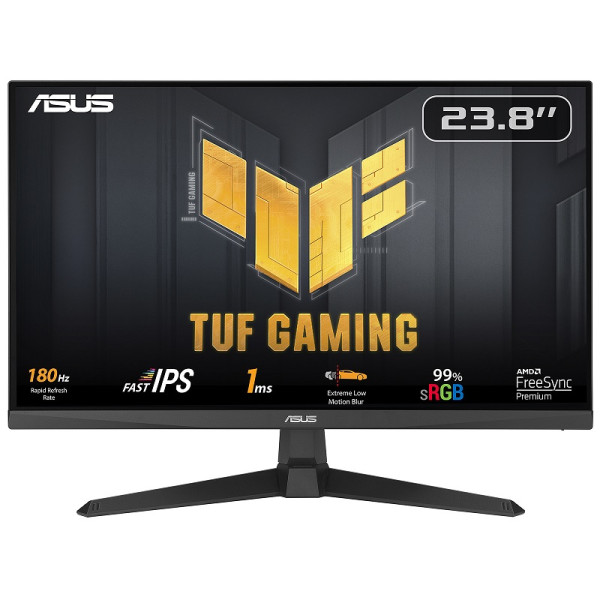 ASUS TUF Gaming VG249Q3A 23.8" 180Hz Moniteurs ASUS, Ultra Pc Gamer Maroc