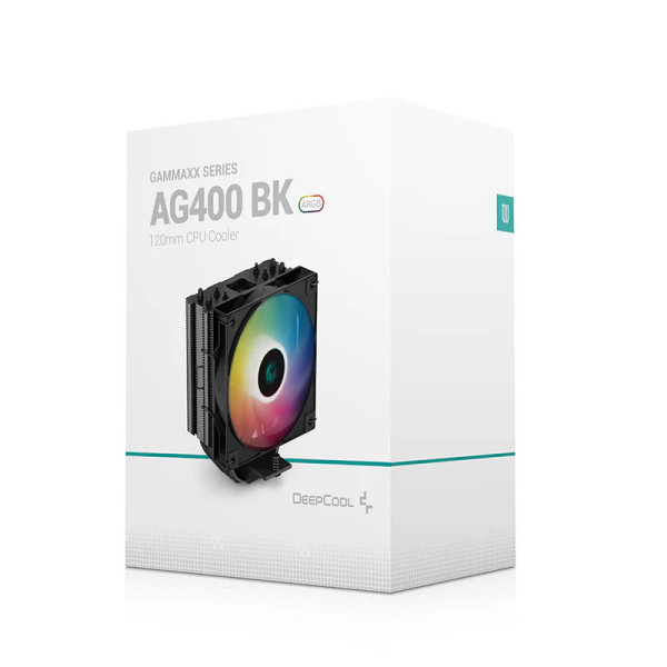 DeepCool AG400 ARGB Black Refroidissement DeepCool, Ultra Pc Gamer Maroc