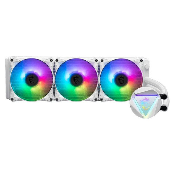 MSI MAG CORELIQUID 360R V2 WHITE Refroidissement MSI, Ultra Pc Gamer Maroc