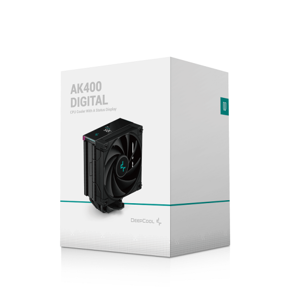 DeepCool AK400 Digital Black Refroidissement DeepCool, Ultra Pc Gamer Maroc