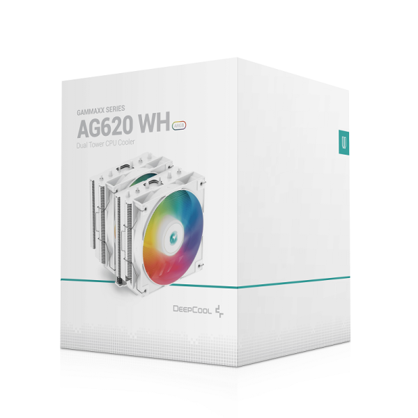 DeepCool AG620 White ARGB Refroidissement DeepCool, Ultra Pc Gamer Maroc