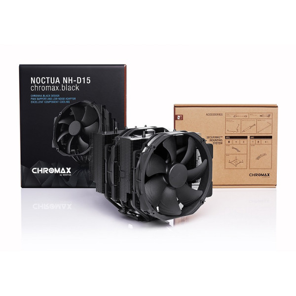 Noctua NH-D15 Chromax Black Refroidissement Noctua, Ultra Pc Gamer Maroc