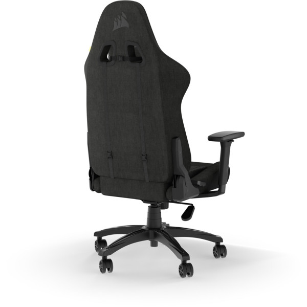 Corsair TC100 Relaxed Fabric (Noir) Chaise&Bureau Corsair, Ultra Pc Gamer Maroc