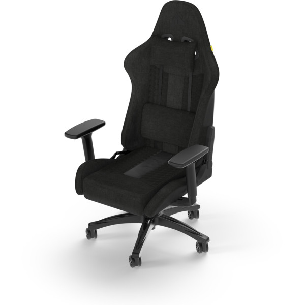 Corsair TC100 Relaxed Fabric (Noir) Chaise&Bureau Corsair, Ultra Pc Gamer Maroc