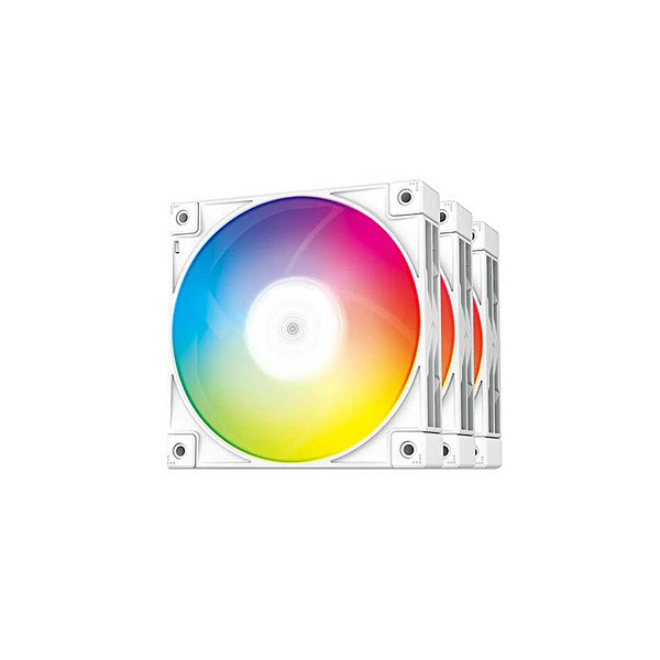 DeepCool FC120 (Triple Pack) White Refroidissement DeepCool, Ultra Pc Gamer Maroc