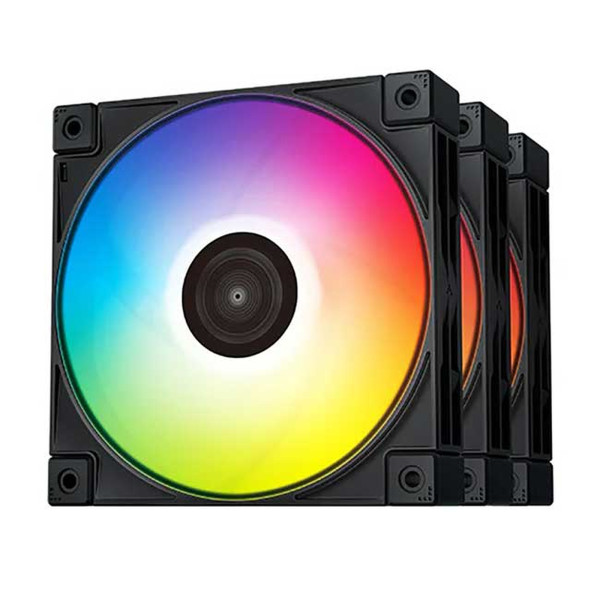 DeepCool FC120 (Triple Pack) Black Refroidissement DeepCool, Ultra Pc Gamer Maroc