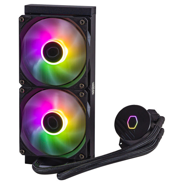 Cooler Master MasterLiquid 240L Core ARGB Refroidissement Cooler Master, Ultra Pc Gamer Maroc