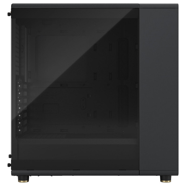 Fractal Design North Charcoal Black TG Dark Boitiers PC Fractal Design, Ultra Pc Gamer Maroc