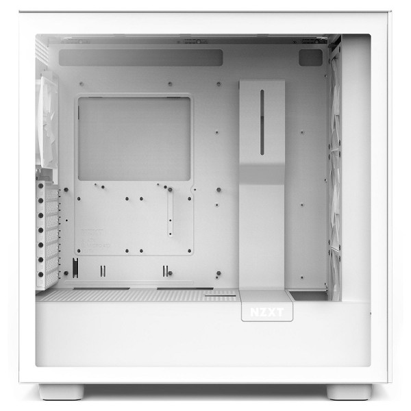 NZXT H7 Flow RGB White Boitiers PC NZXT, Ultra Pc Gamer Maroc