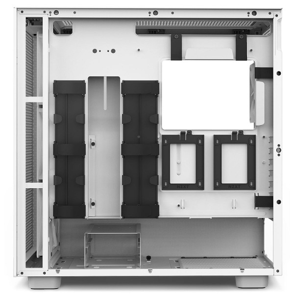 NZXT H7 Flow RGB White Boitiers PC NZXT, Ultra Pc Gamer Maroc