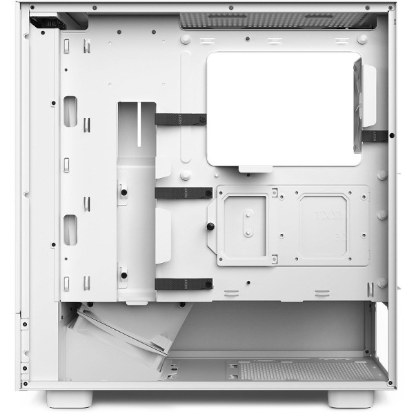 NZXT H5 Flow RGB White Boitiers PC NZXT, Ultra Pc Gamer Maroc