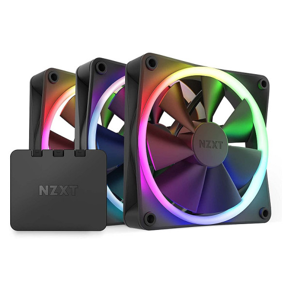 NZXT F120 RGB Triple Pack Black Refroidissement NZXT, Ultra Pc Gamer Maroc