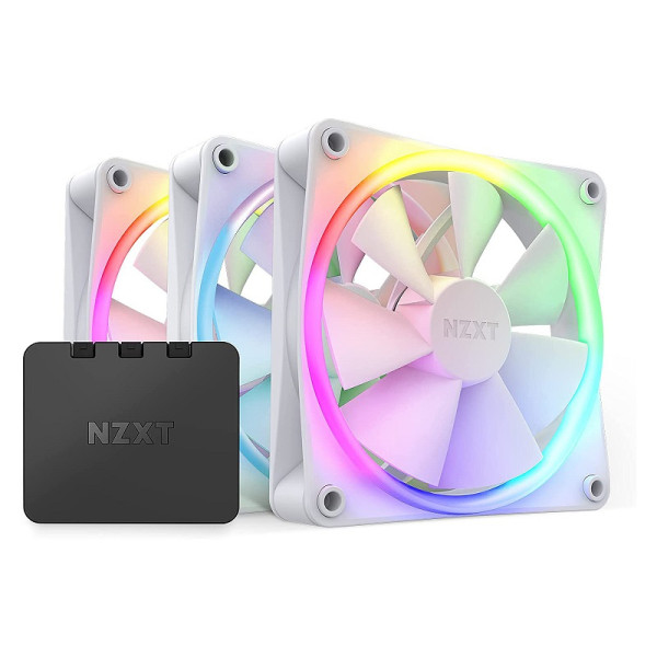 NZXT F120 RGB Triple Pack White Refroidissement NZXT, Ultra Pc Gamer Maroc