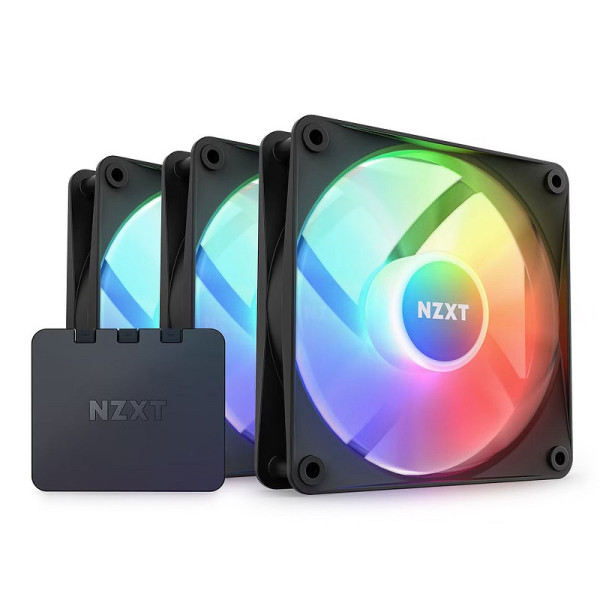 NZXT F120 Core RGB Triple Pack Black Refroidissement NZXT, Ultra Pc Gamer Maroc