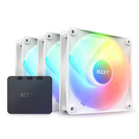 NZXT F120 Core RGB Triple Pack White Refroidissement NZXT, Ultra Pc Gamer Maroc