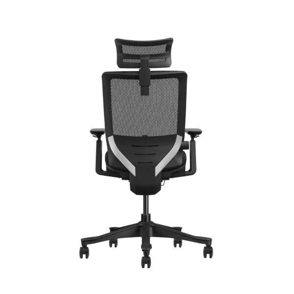 SKILLCHAIRS SM6F-BH (Black) Chaise ergonomique SKILLCHAIRS, Ultra Pc Gamer Maroc