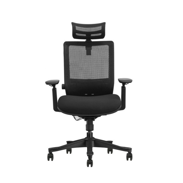 SKILLCHAIRS SM6F-BH (Black) Chaise ergonomique SKILLCHAIRS, Ultra Pc Gamer Maroc
