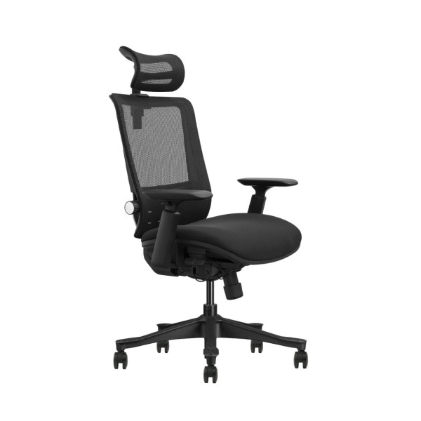 SKILLCHAIRS SM6F-BH (Black) Chaise ergonomique SKILLCHAIRS, Ultra Pc Gamer Maroc