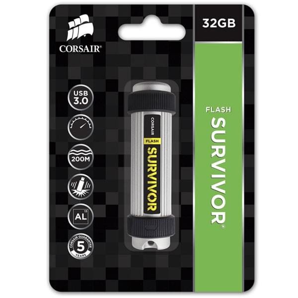 Corsair Flash Survivor 3.0 32Go Stockage externe Corsair, Ultra Pc Gamer Maroc