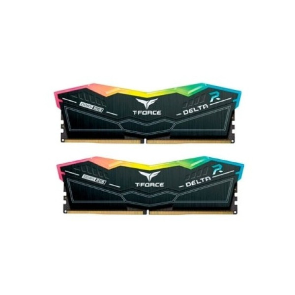 T-Force - Delta RGB - 2 x 16 Go - DDR4 3200 MHz CL 16 - Blanc